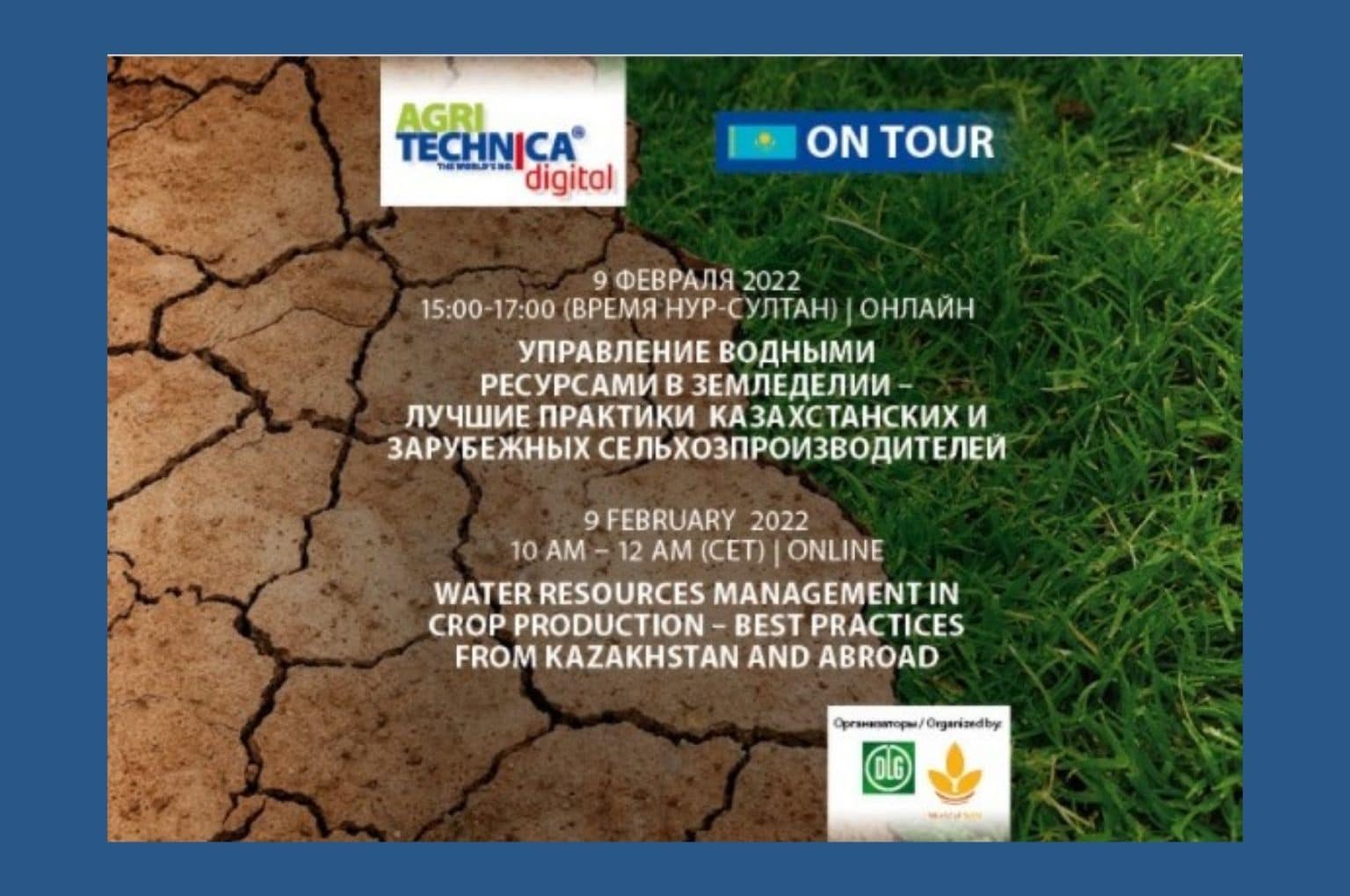 Agritechnica on Tour: water management in Kazakhstan