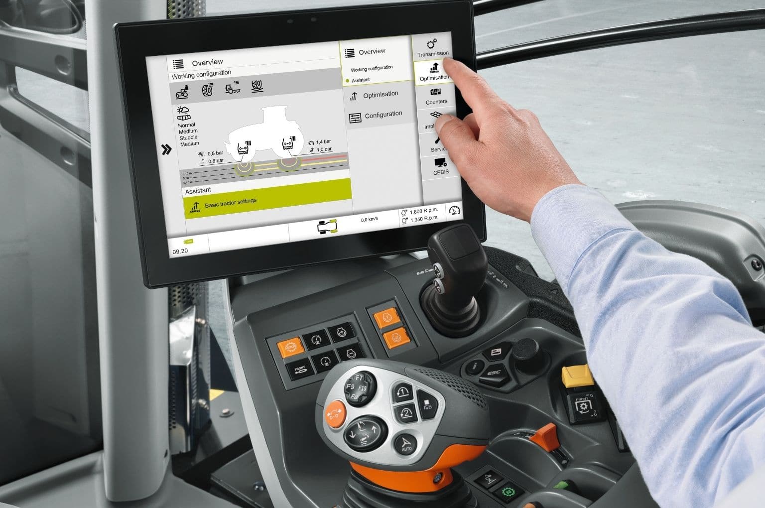 Claas integrates Terranimo into Cemos for tractors