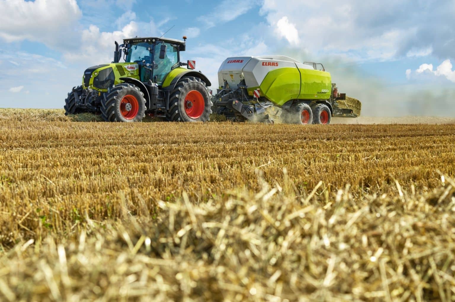 Claas upgrades Quadrant Evolution