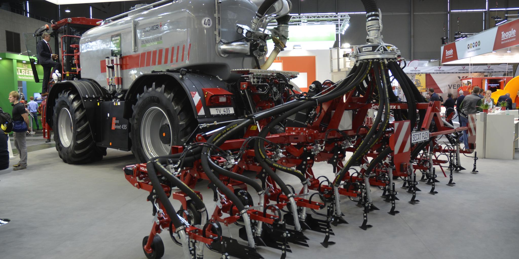 Holmer shows first slurry injector