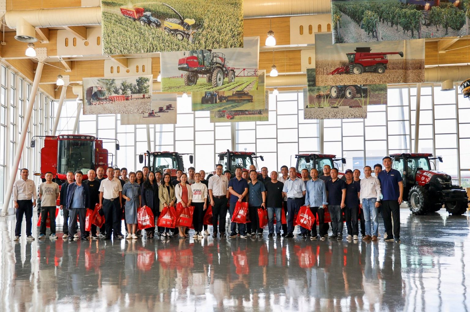 Modern Case IH plant in China hosts visitors