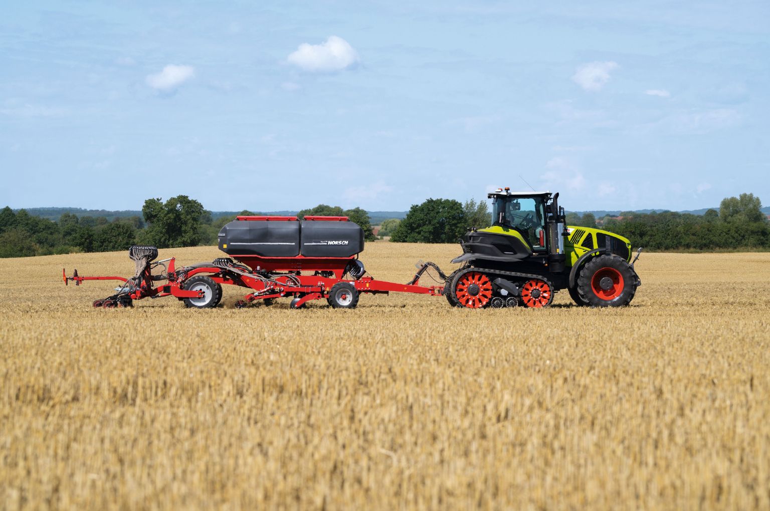 Narrow width track for Claas Axion TT