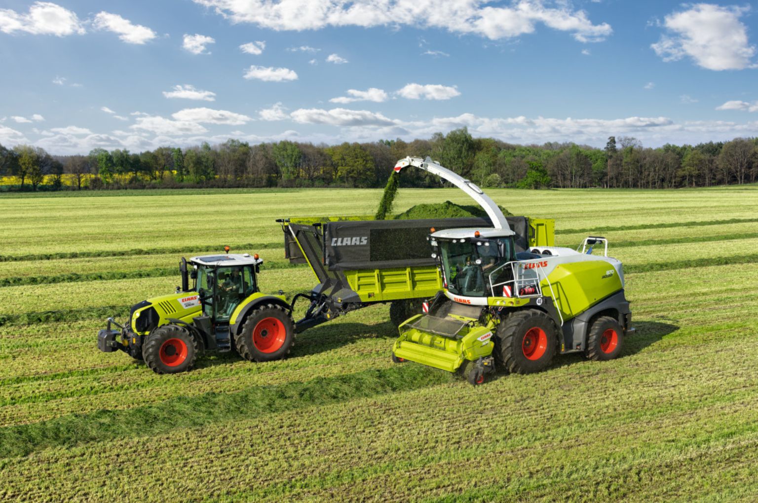 New functions for Claas Jaguar harvesters