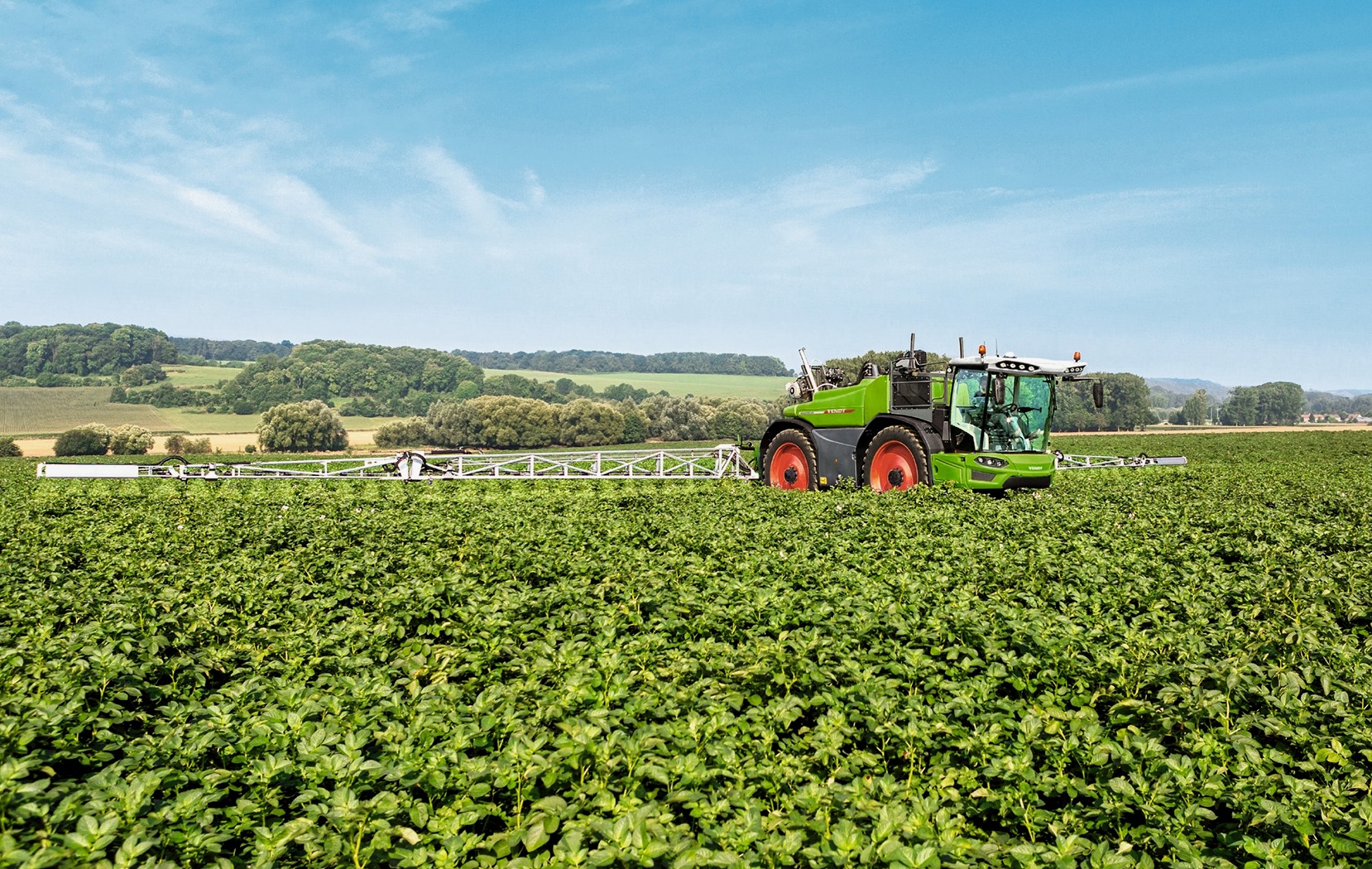 Quicker cleaning for the Fendt Rogator