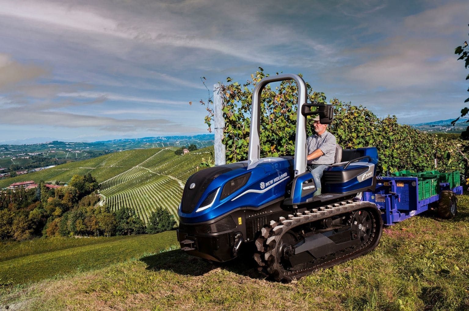 Sustainable wine production with New Holland