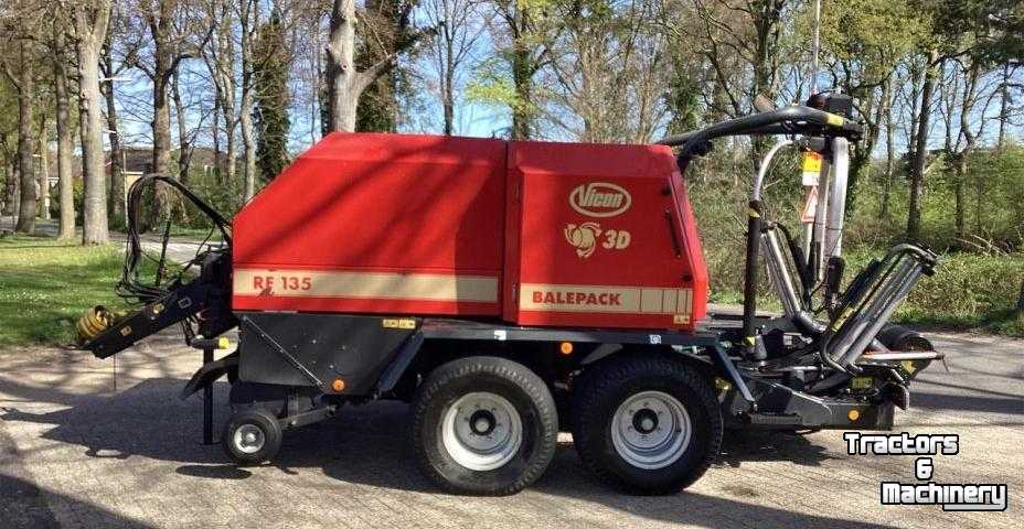 Balers Vicon RF 135 Rondebalen-Pers