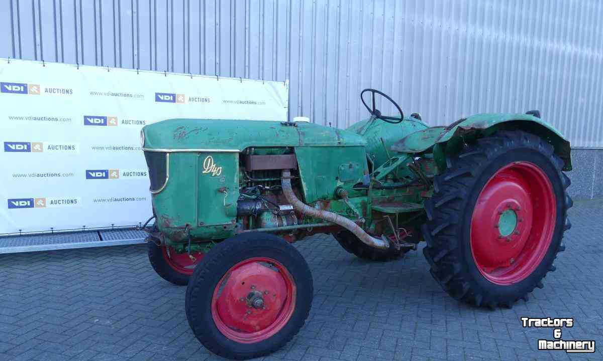 Oldtimers Deutz D40.1s-UFS Oltimer Tractor