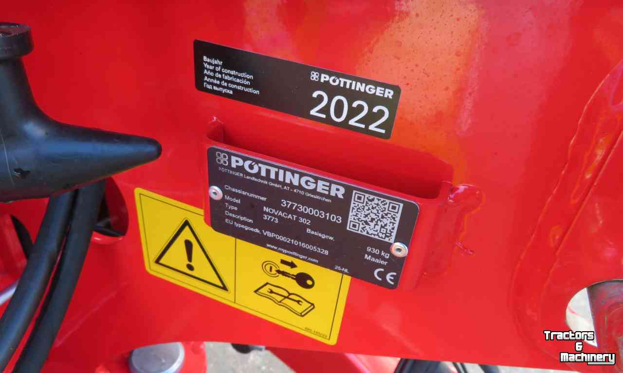 Mower Pottinger NovaCat 302 Maaier