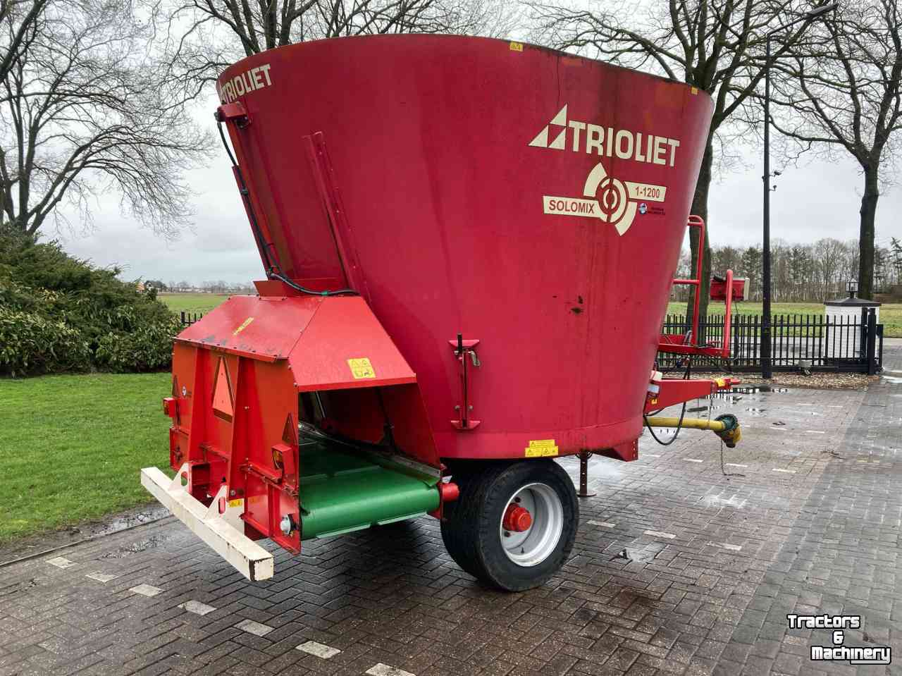 Vertical feed mixer Trioliet Solomix 1-1200