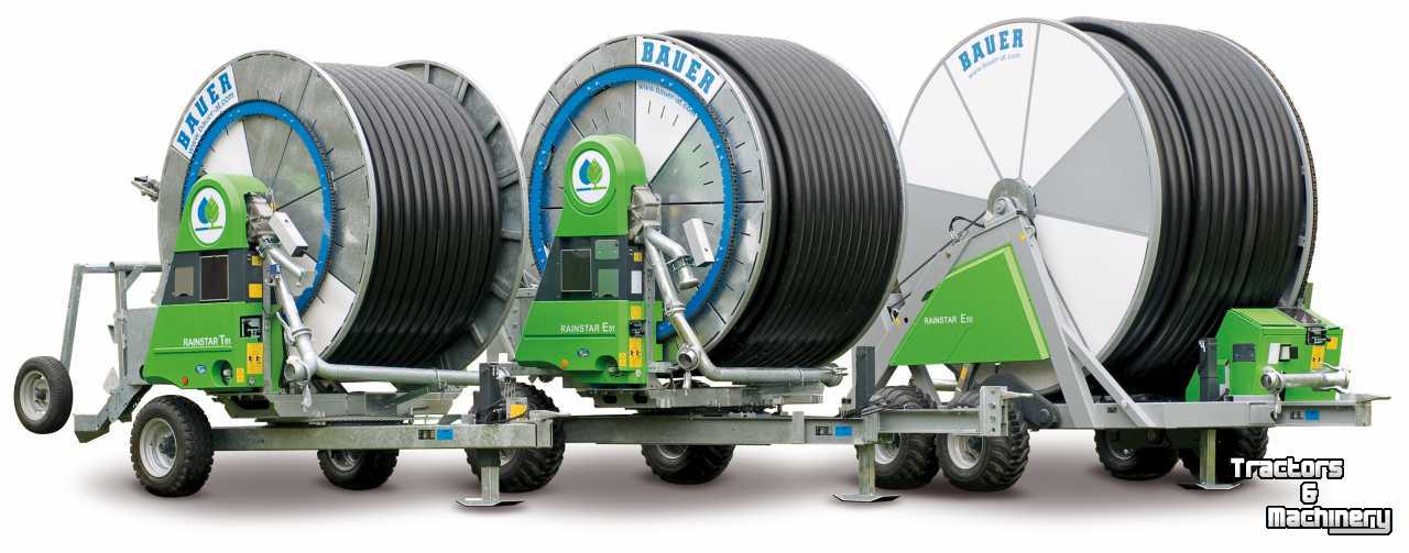 Irrigation hose reel Bauer Beregeningshaspels in alle maten en soorten.