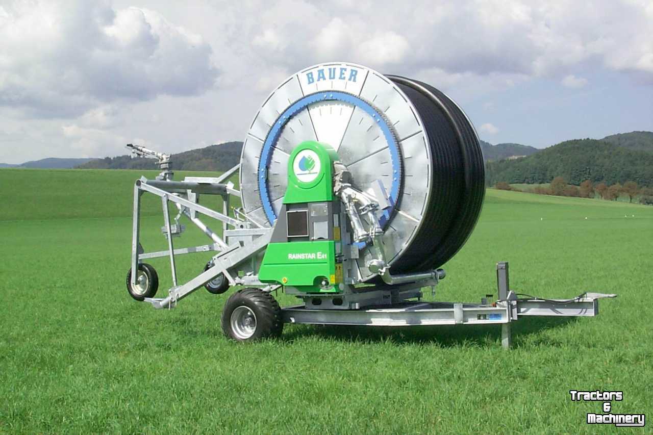 Irrigation hose reel Bauer Beregeningshaspels in alle maten en soorten.