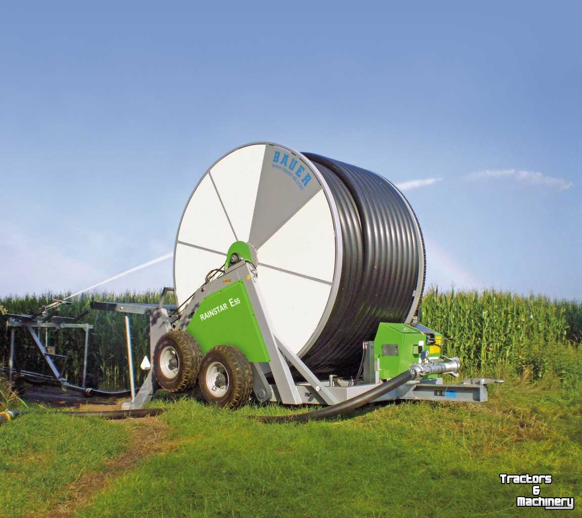 Irrigation hose reel Bauer Beregeningshaspels in alle maten en soorten.