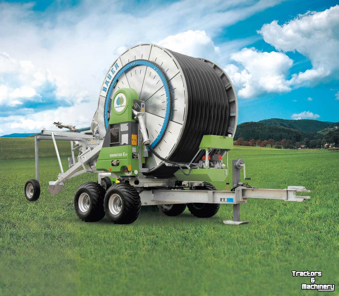 Irrigation hose reel Bauer Beregeningshaspels in alle maten en soorten.