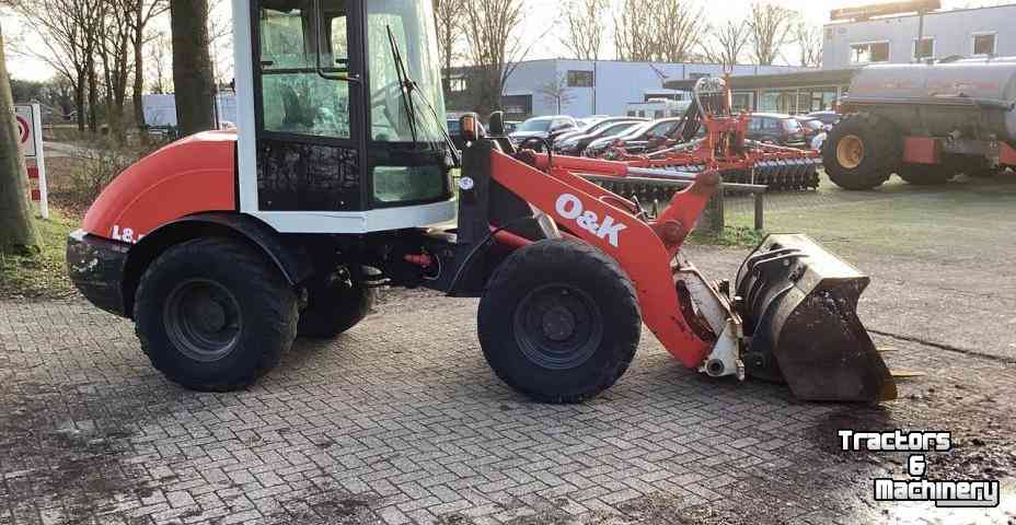 Wheelloader O&K L8.5 Shovel Wiellader