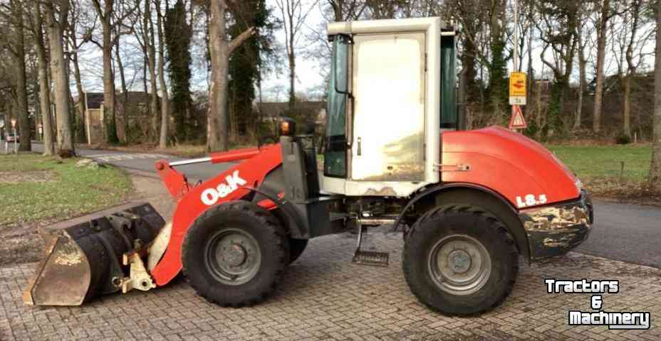 Wheelloader O&K L8.5 Shovel Wiellader