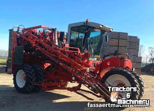 Carrot harvester Dewulf ZKII zelfrijdende wortelklembandrooier