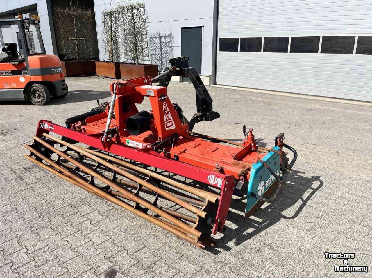 Rotary Harrow ReMac Remac Front rotorkopeg