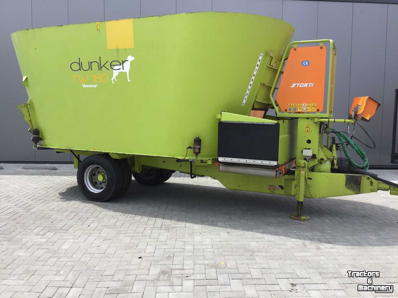 Vertical feed mixer Storti DUNKER TW 180