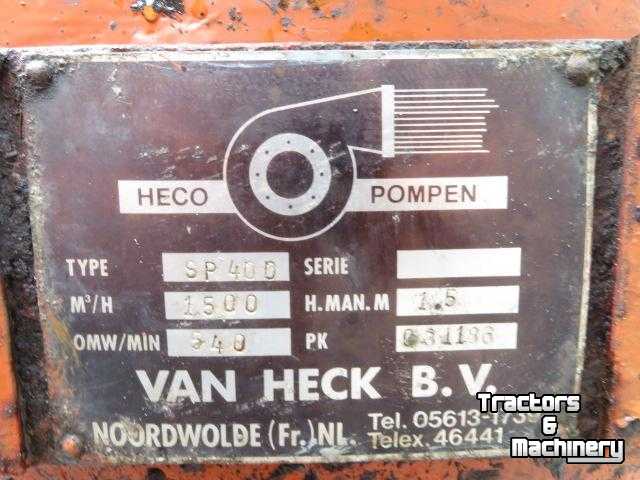 Ditch Pump  Van Hek Heco SP400 Centrifugaalpomp