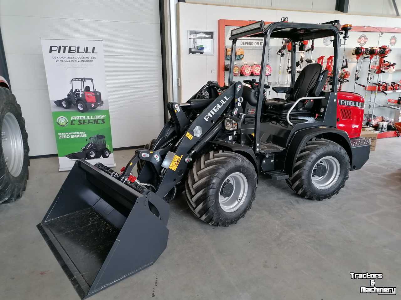 Wheelloader Pitbull X27-26V kniklader | minishovel | mini-shovel | wiellader