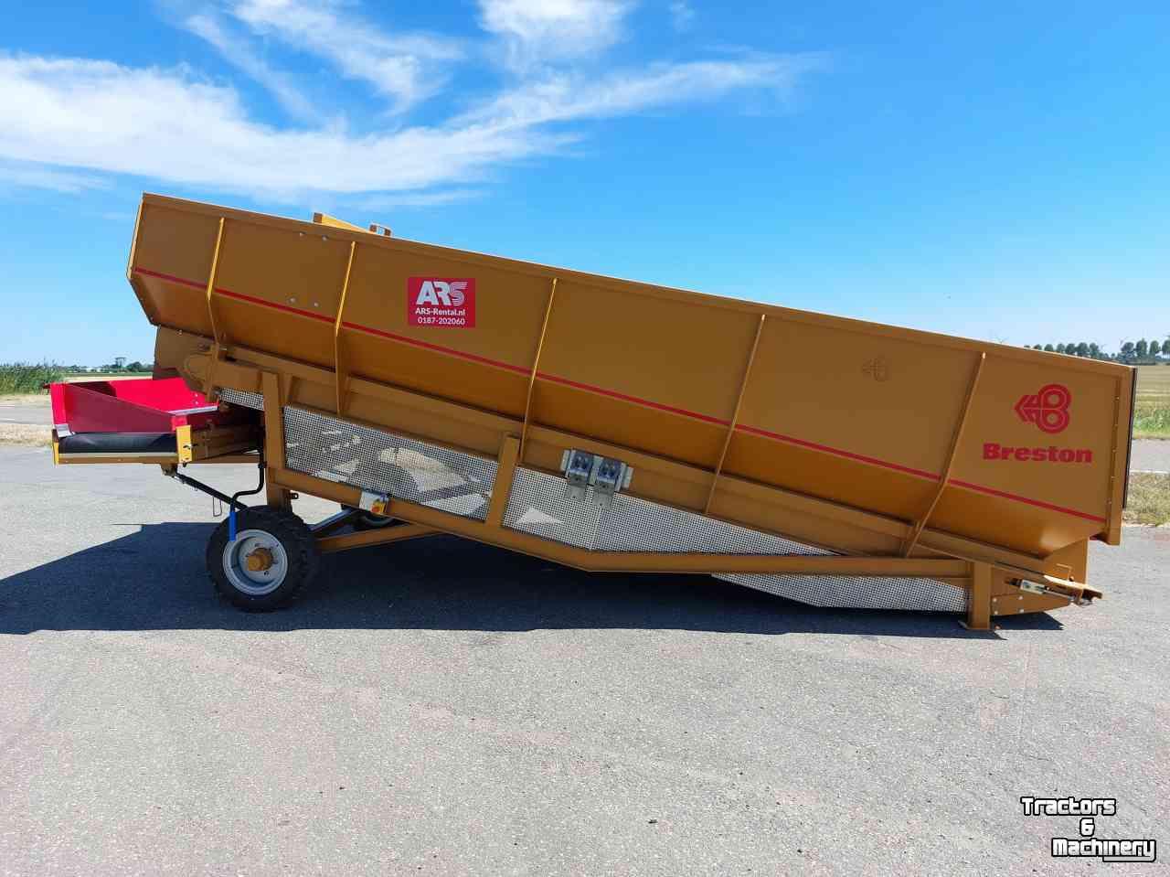 Receiving hopper Breston Stortbak - Doseer Hopper Breston NB10-250B