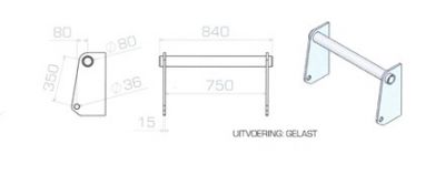 Other Qmac Aanlashaken voor MANITOU verreiker