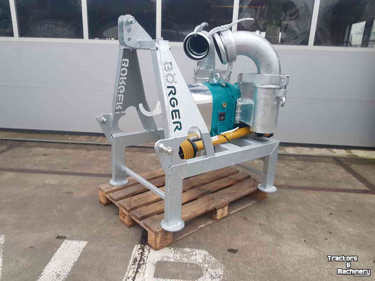 Manure pump Borger CL520 verdringerpomp, mestpomp