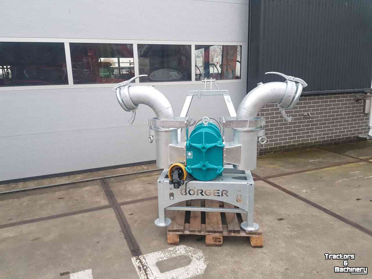 Manure pump Borger CL520 verdringerpomp, mestpomp