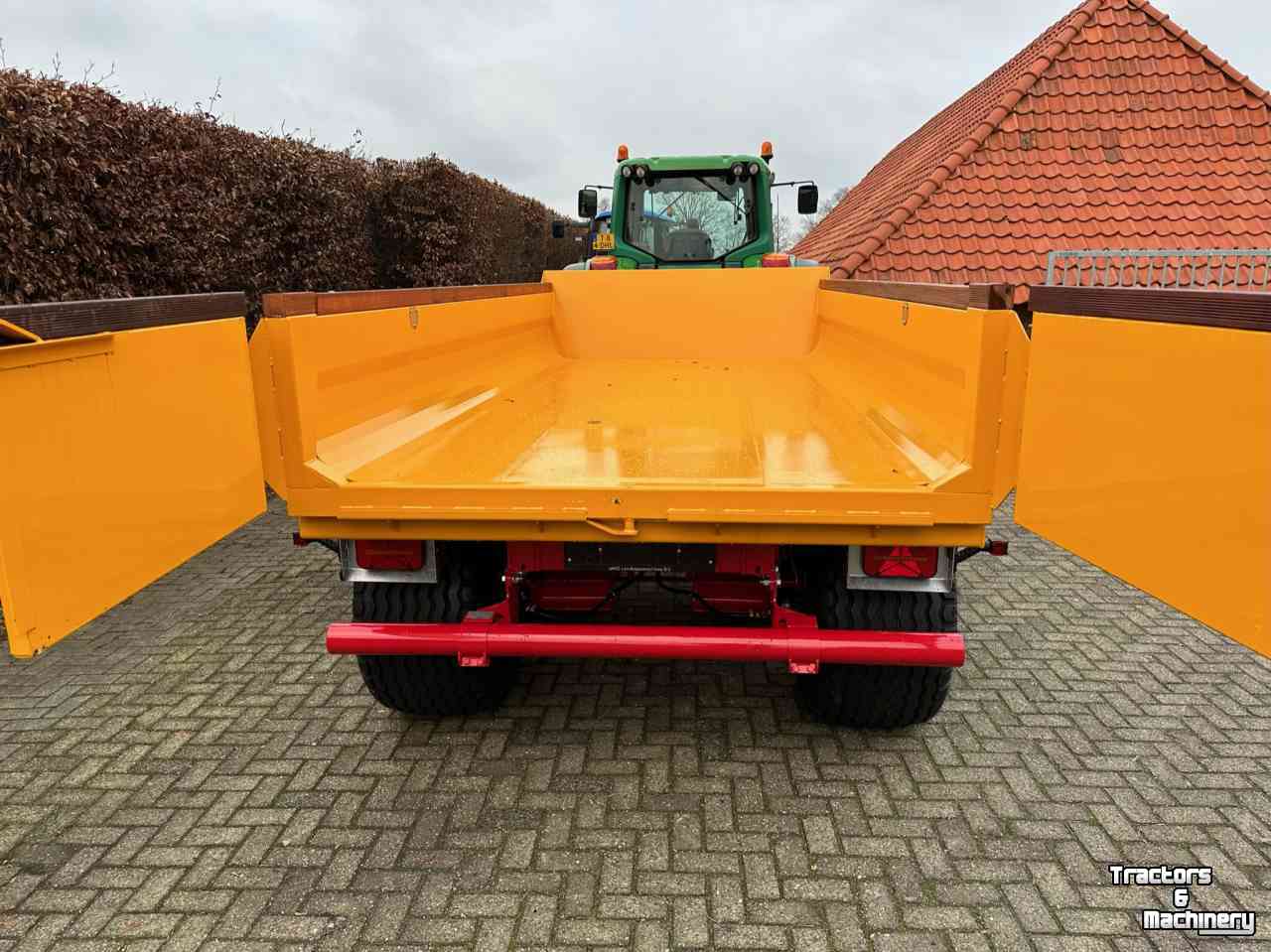 Dumptrailer Jako Tiger 100SK met deuren