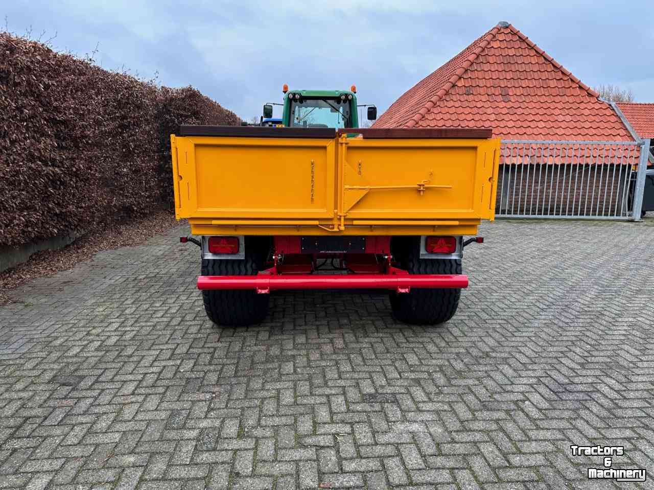 Dumptrailer Jako Tiger 100SK met deuren