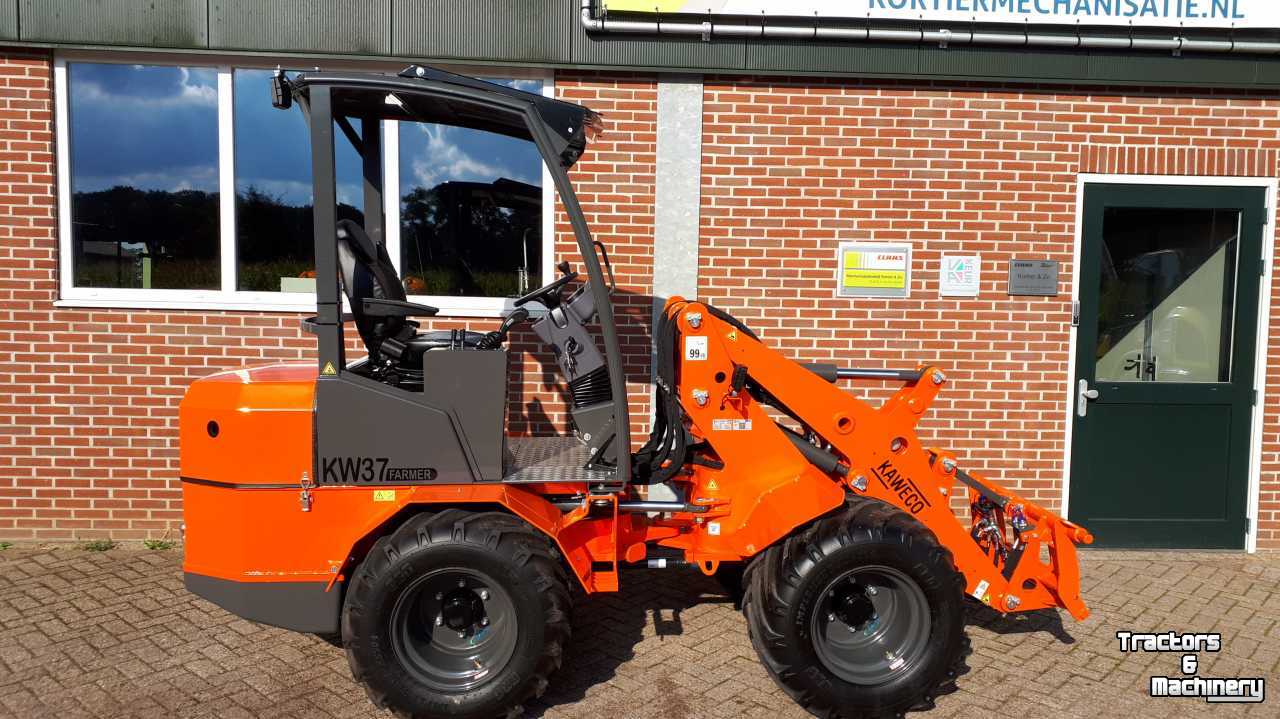 Wheelloader Kaweco KW 37 knik shovel