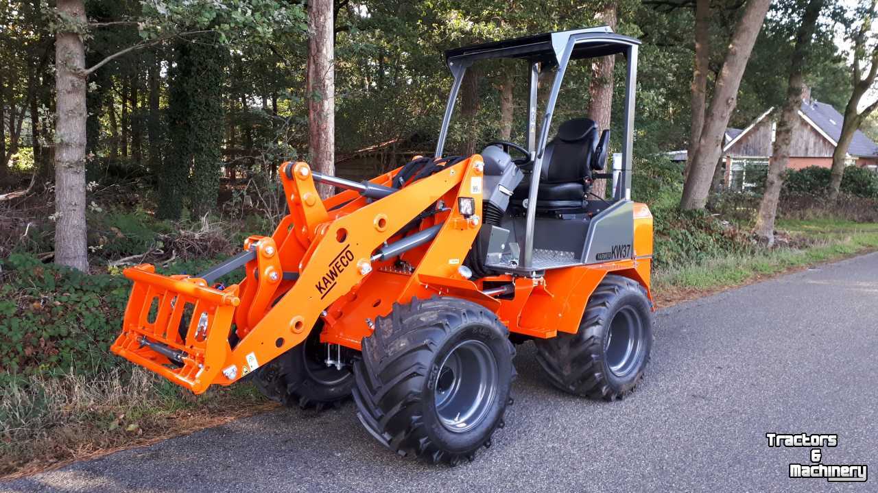 Wheelloader Kaweco KW 37 knik shovel