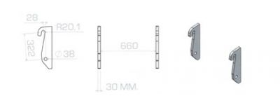 Other Qmac Aanlashaken ZWAAR voor WEIDEMANN 2000/3000 serie