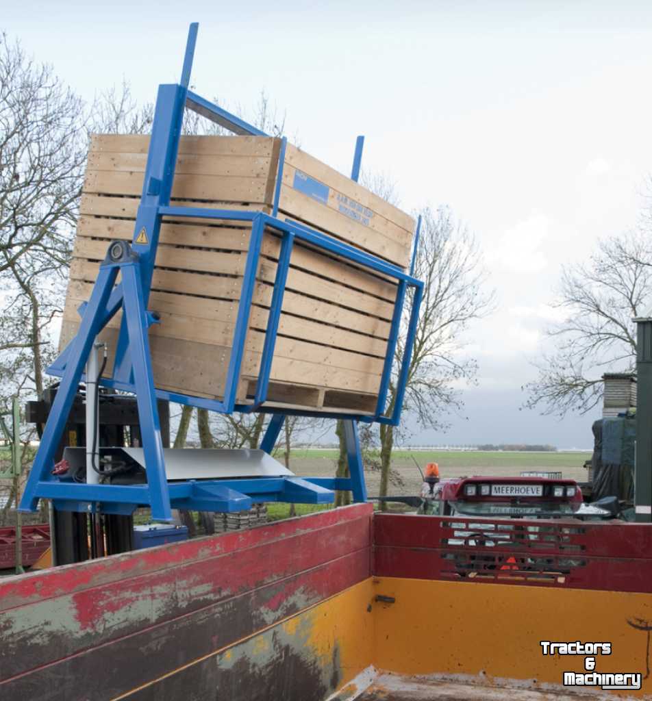 Bulk box tipper  Hoekenga Kistenkantelaar model 1600