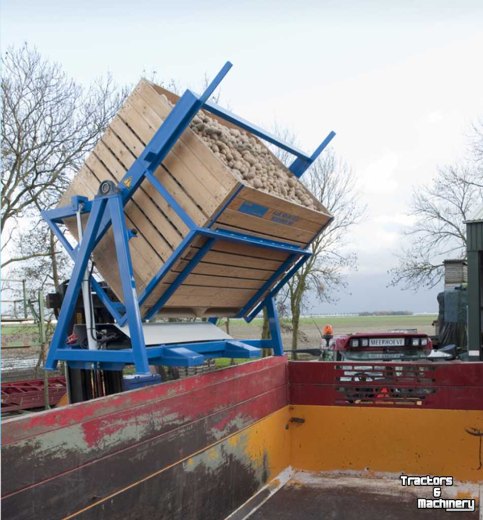 Bulk box tipper  Hoekenga Kistenkantelaar model 1600