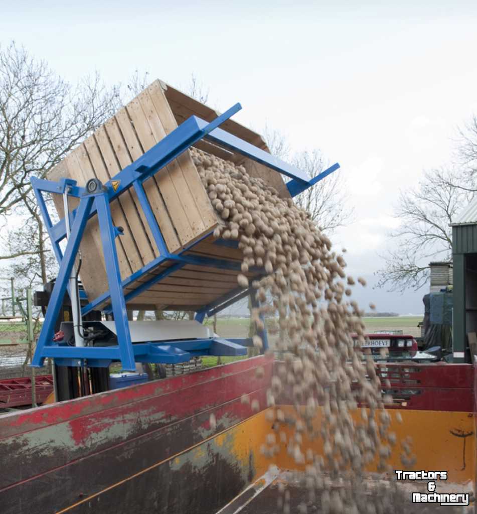 Bulk box tipper  Hoekenga Kistenkantelaar model 1600