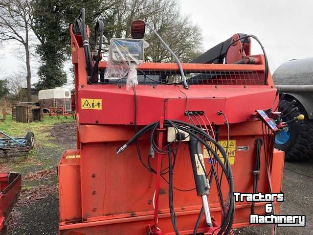 Silage grab-cutter wagon Trioliet UKW 500 voerwagen met elektronische weeginrichting