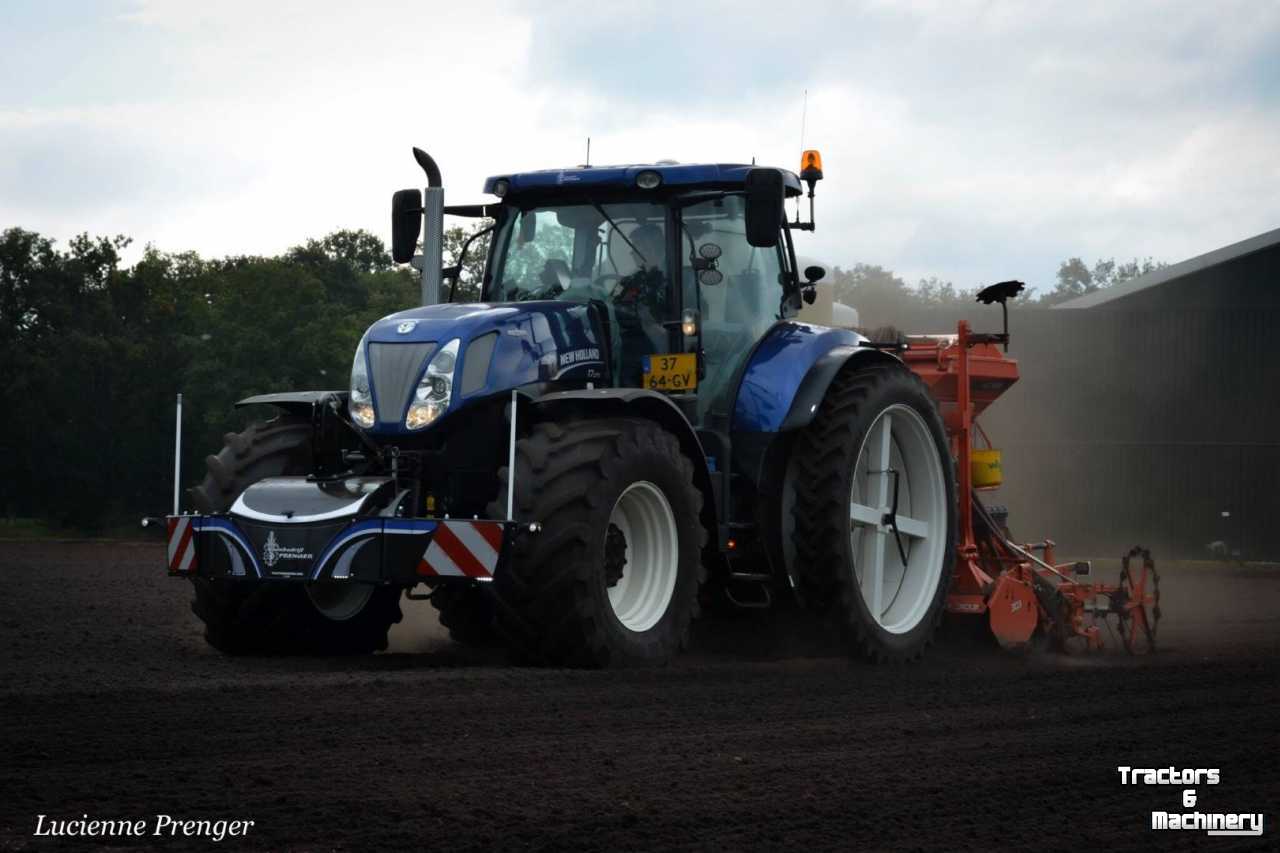 Front-bumper New Holland trekkerbumper + frontgewicht  (tractorbumper / Unterfahrschutz)