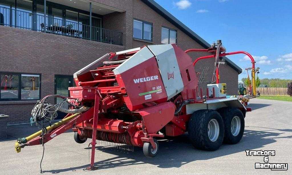 Balers Lely Welger RP 320 Profi Rondebalen-Pers + Wikkelaar