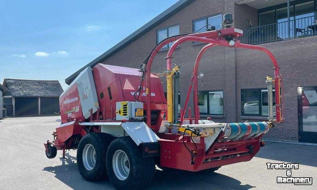 Balers Lely Welger RP 320 Profi Rondebalen-Pers + Wikkelaar