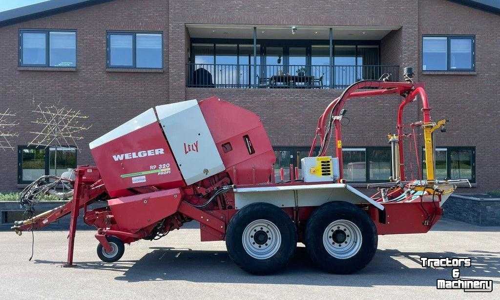 Balers Lely Welger RP 320 Profi Rondebalen-Pers + Wikkelaar