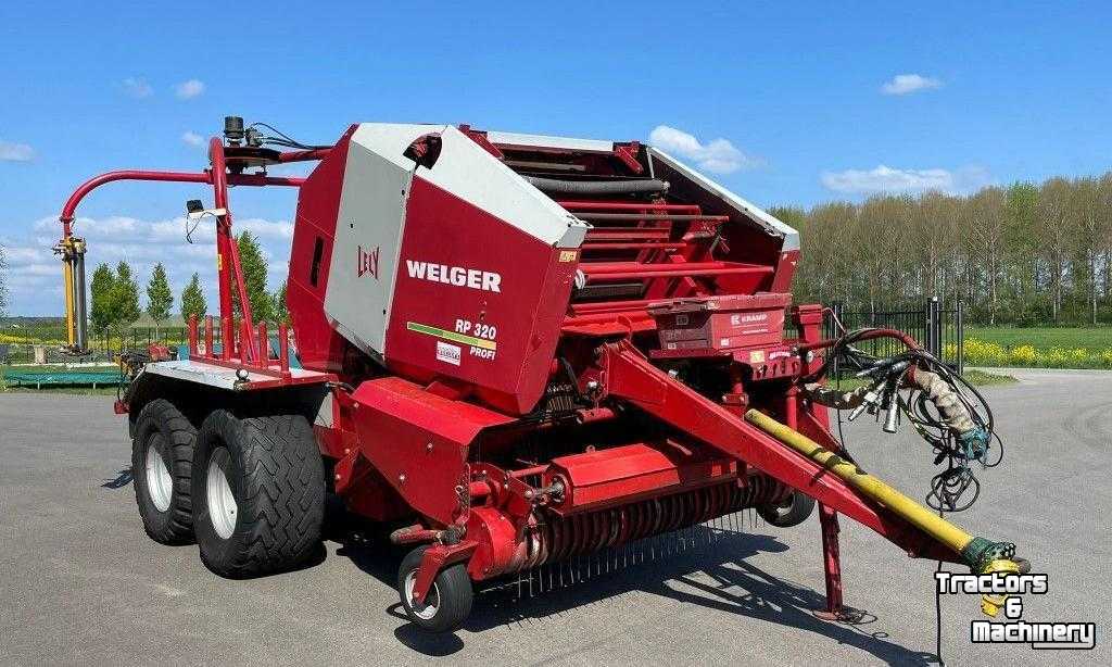 Balers Lely Welger RP 320 Profi Rondebalen-Pers + Wikkelaar