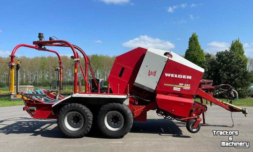 Balers Lely Welger RP 320 Profi Rondebalen-Pers + Wikkelaar