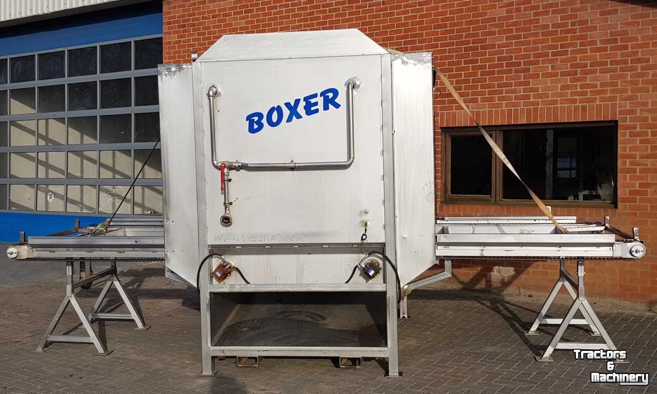 Box-washer Mechatec RVS Boxer Kistenwasser met desinfectie