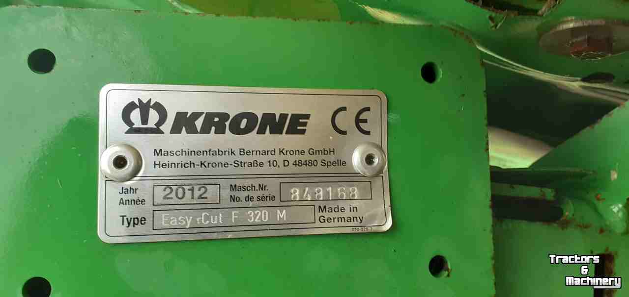 Mower Krone EC F 320 M