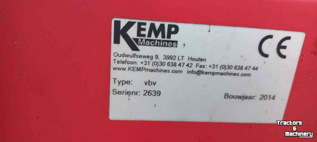 Feed sweeper wheel Kemp VBV