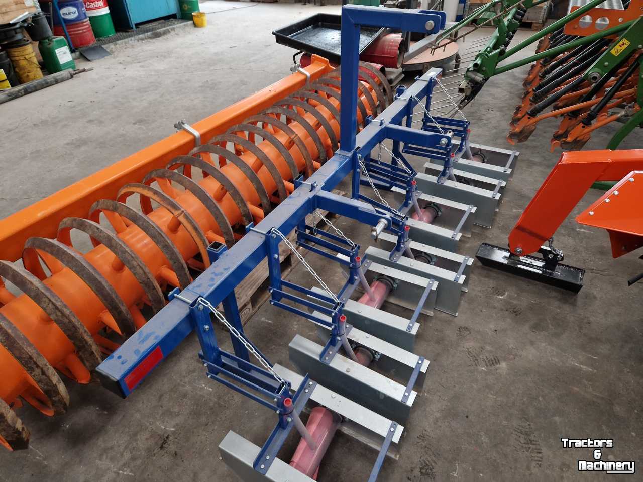 Rows sprayer  Sleepdoekstrijker voor de uien