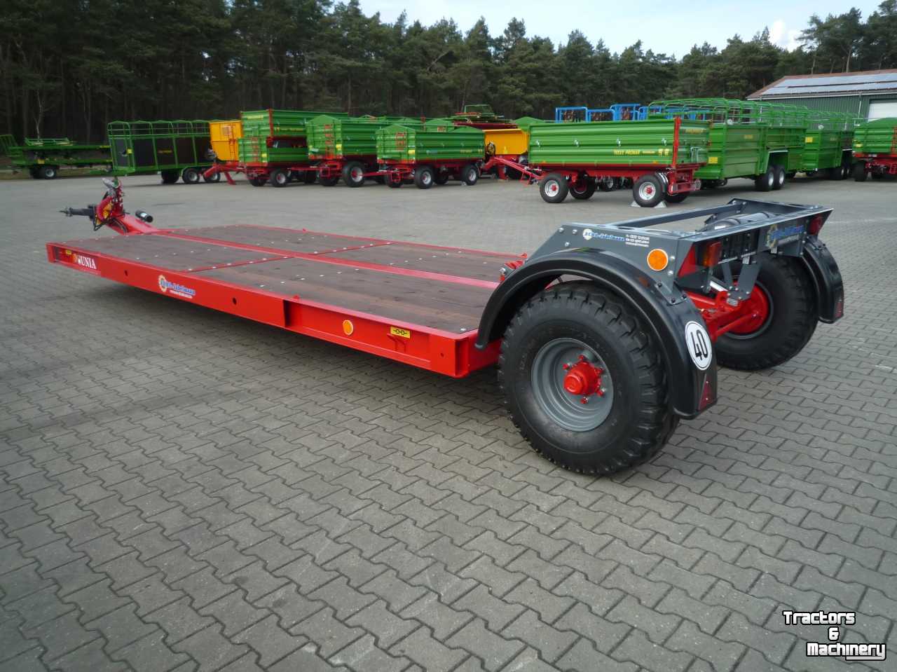 Agricultural wagon EURO Jabelmann Unia Transportplatform PL - 6, Nieuw