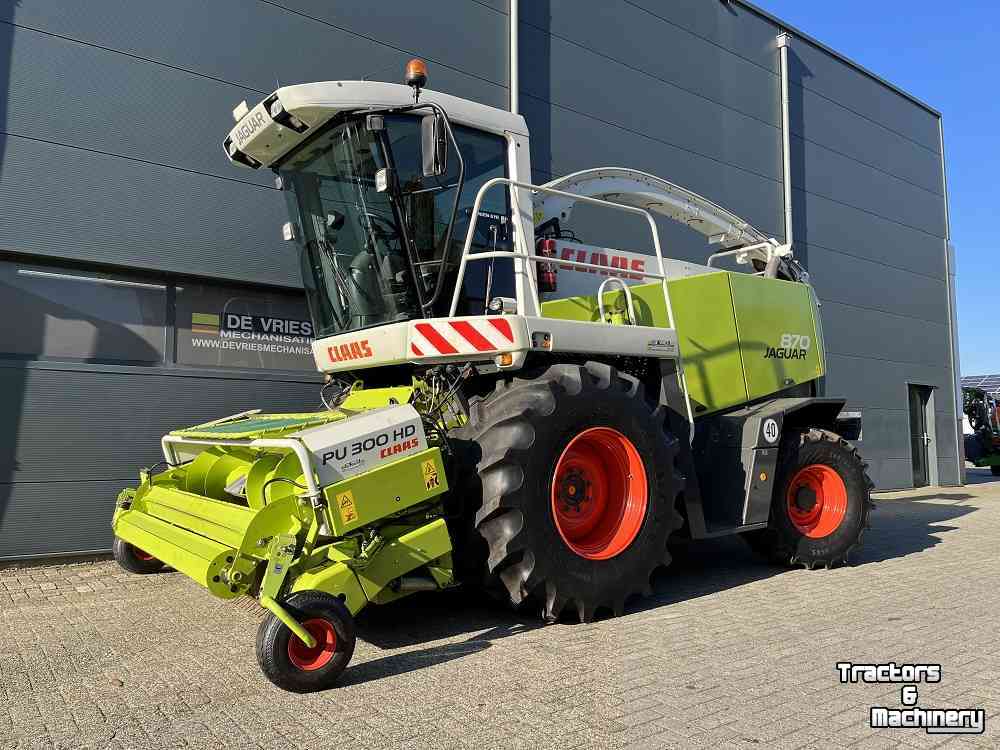 Forage-harvester Claas JAGUAR 870 GREEN EYE SPEEDSTAR 4-TRAC