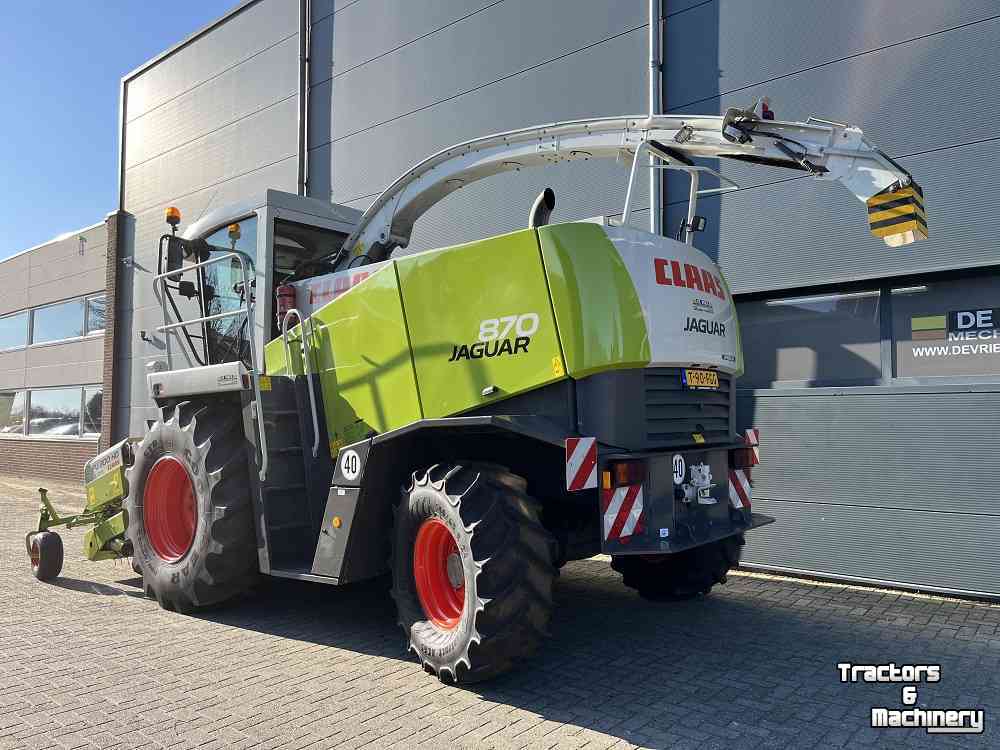 Forage-harvester Claas JAGUAR 870 GREEN EYE SPEEDSTAR 4-TRAC